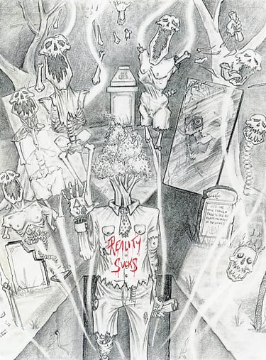 Letters from the Open Grave, Back Cover
