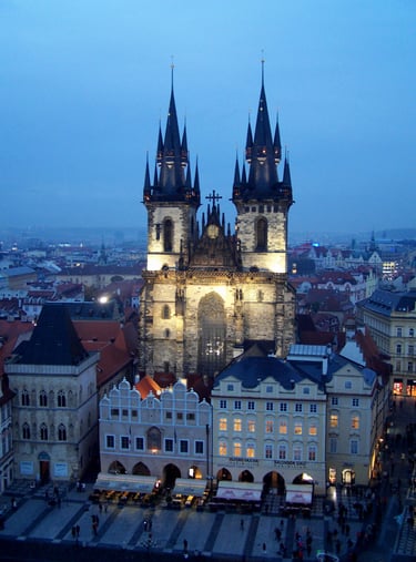 Tyn at Dusk