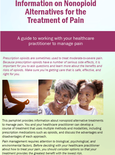 nonopiod alternatives 