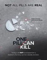 one pill can kill grey brochure
