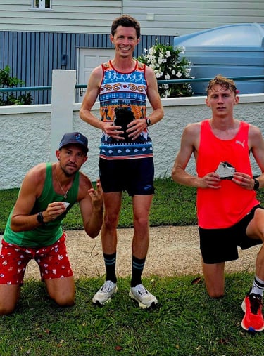 Thomas Anderson with Clay Dawson and Jude Thomas