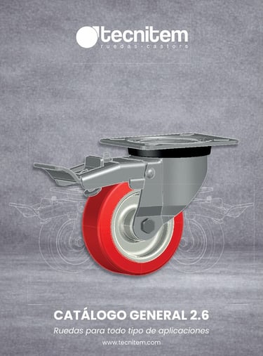Catálogo de ruedas industriales Tecnitem pdf descargable