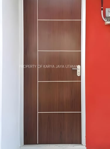 Pintu SWP lapis HPL untuk rumah tinggal