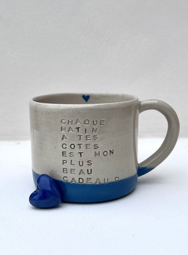 une tasse sur mesure mesure pour la saint Valentin 