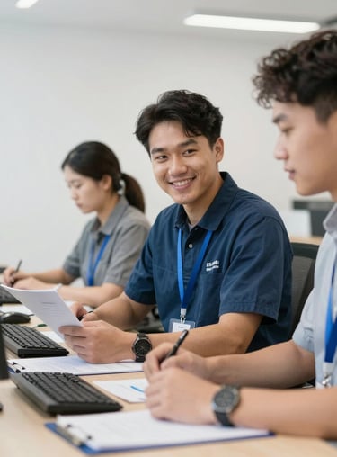 Construction Works  Installation-focused building and industrial support works, especially where clo