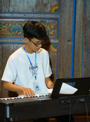 Salah Satu TUTOR PIANO dari Notasi Music Course Kursus Musik Privat di Kendal