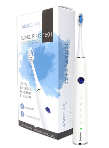 Brosse à dents Aquolab Sonique efficace contre le tartre