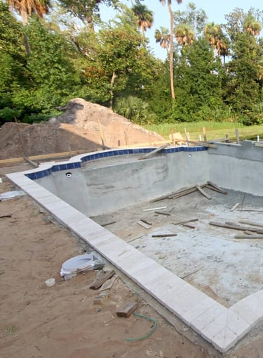 pembuatan kolam renang oleh bali pool care