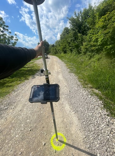 Geometar omedjava parcelu