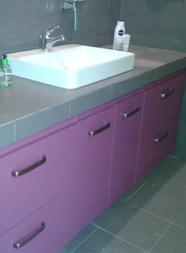 Muebles para lavamanos y almacenamiento