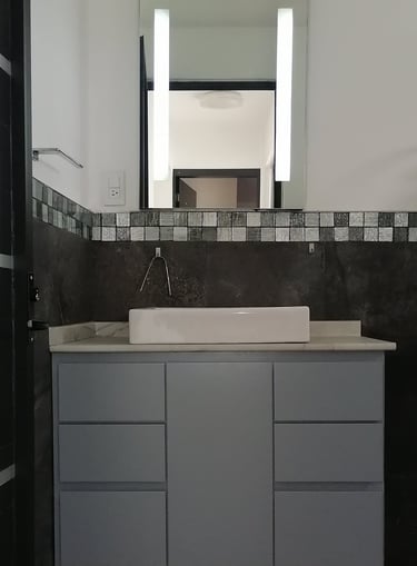 Muebles para lavamanos y almacenamiento