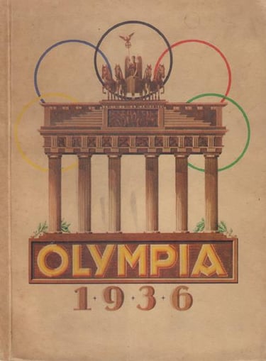 1936 Olympia Pet Cremer Sports Card Album from Germany