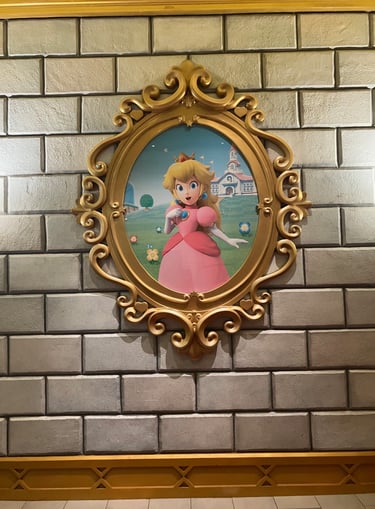 Super Nintendo World - Classic Peach Before the Movie Turned Her