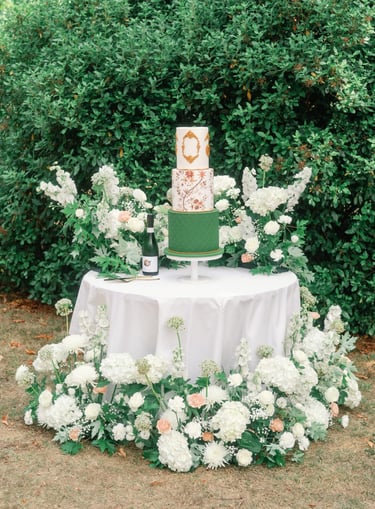 wedding cake southe of france