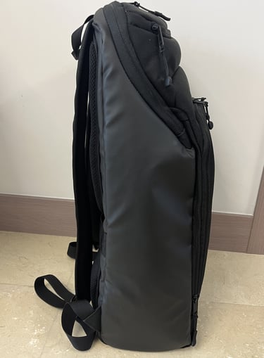 Side View of backpack