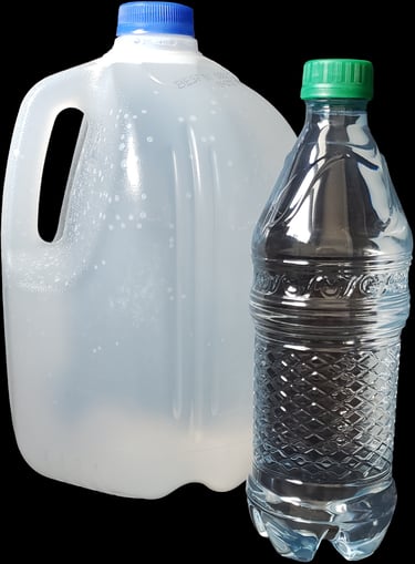 Filtered, Distilled & Bottled Water