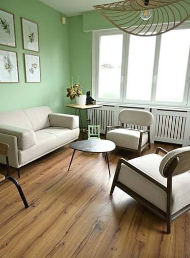 Photo du cabinet avec une atmosphère confidentielle