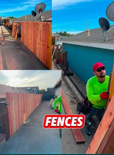 Fence installation