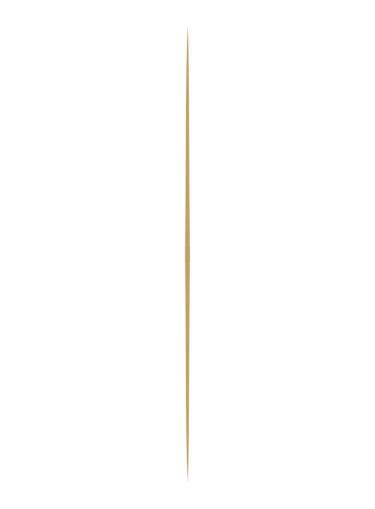 Single thin vertical gold line centered on a solid black background.