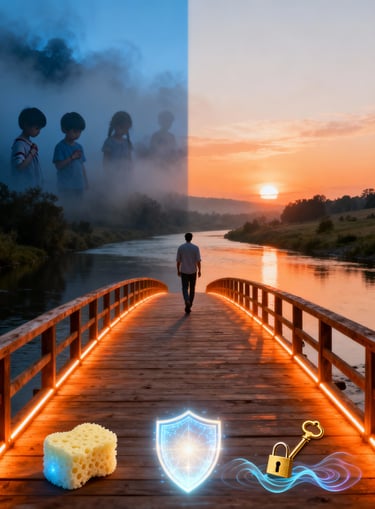 Pont guérison enfant intérieur hypersensible : de la douleur à la confiance Damprichard