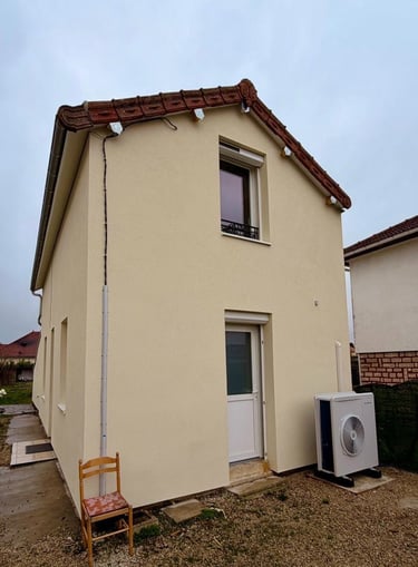 travaux d'isolation extérieure terminés saint parres les vaudes 