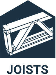 Steel frame, joists, build, framing, construction, home build