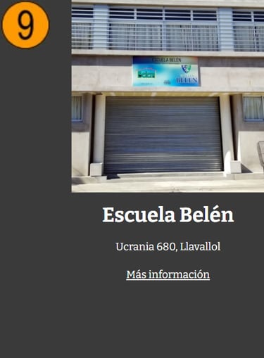 EP Escuela Primaria Belen Llavallol