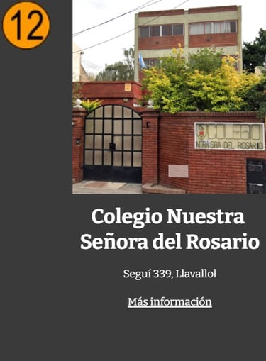 Colegio Nuestra Señora del Rosario Llavallol