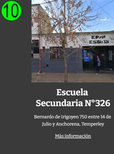 ES Escuela Secundaria 326 Temperley