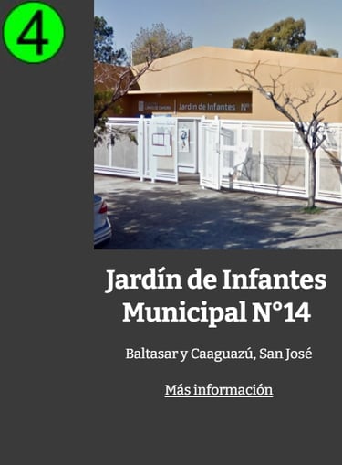 Jardin de Infantes Municipal 14 San Jose Temperley