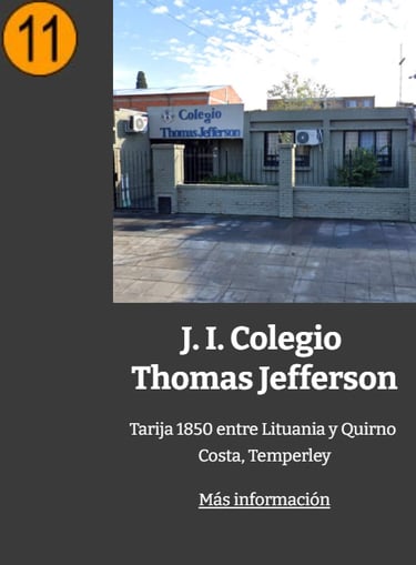 Jardin de Infantes Thomas Jefferson Temperley