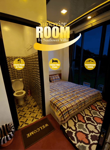 Villa Dieng, Hotel Dieng, Penginapan Dieng Harga Murah dan Fasilitas Lengkap