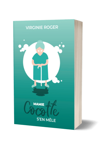 Broché Mamie Cocotte sen mêle, de Virginie Roger.