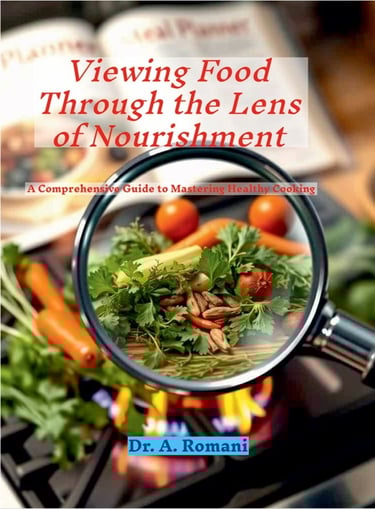 viewing food through the lens of nourishment book cover.