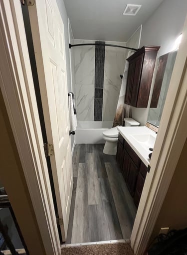 Full bathroom remodel 