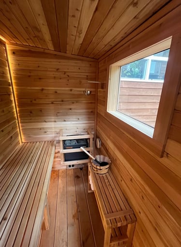 Interior sauna