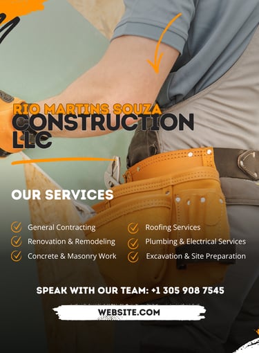 flyer midia construction eua_mirium_agencia de marketing digital