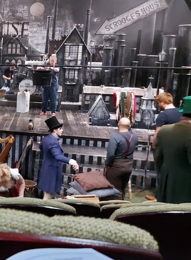 A Christmas Carol Mehdi Razi Assistant Director Jo Murphy Matthew Holmquist Sherman Theatre Cardiff