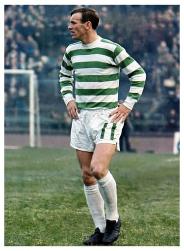 Bobby Lennox Celtic FC restored image