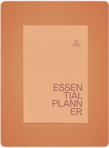 Essential Planner 2025 : Nuova Copertina - 18 Colorazioni Diverse