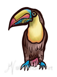 Illustrations from the menu for Beachbum Berry's Latitude 29 by New Orleans artist Melissa Vandiver.