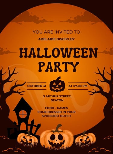 Halloween Party Flier