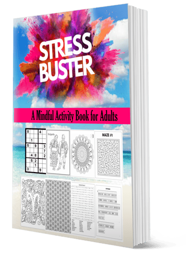 a stress buster book a mindful activity book