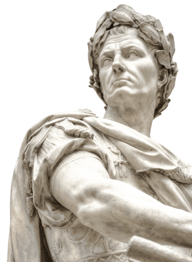 a statue of a man in a suit and a woman in a dress