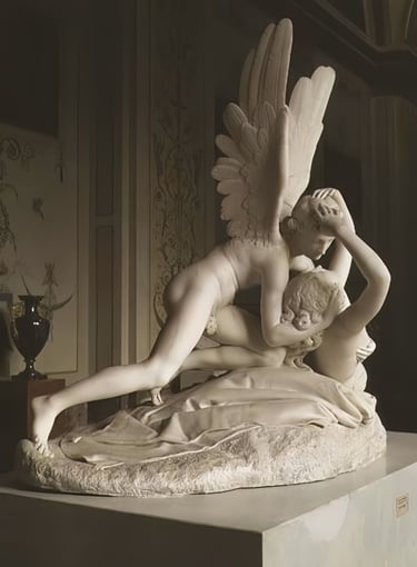 Figure B： Psyché et Amor d’Antonio Canova, 1796