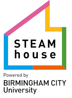Steam house Birmingham City University logo