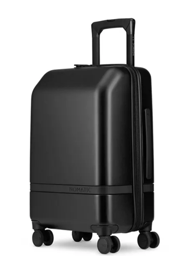 black carry-on luggage