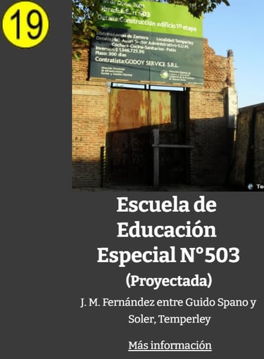 EEE Escuela de Educacion Especial 503 Temperley