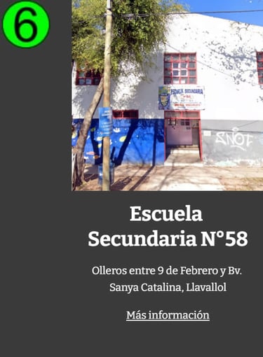 ES Escuela Secundaria 58 Llavallol