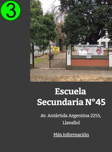 ES Escuela Secundaria 45 Llavallol